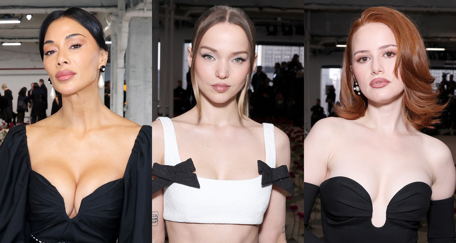 Nicole Scherzinger Joins Dove Cameron, Madelaine Petsch, & More Stars at Carolina Herrera Fashion Show!