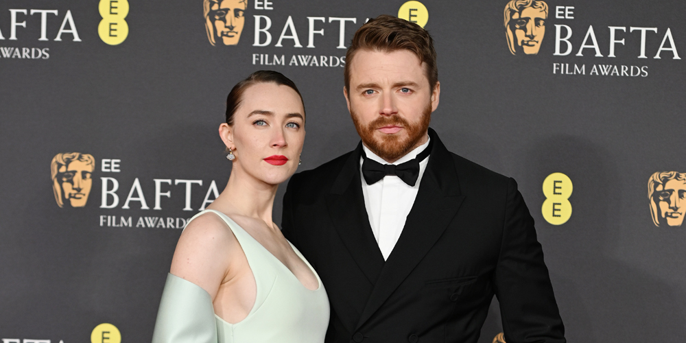 Saoirse Ronan Makes Rare Red Carpet Appearance with Husband Jack Lowden