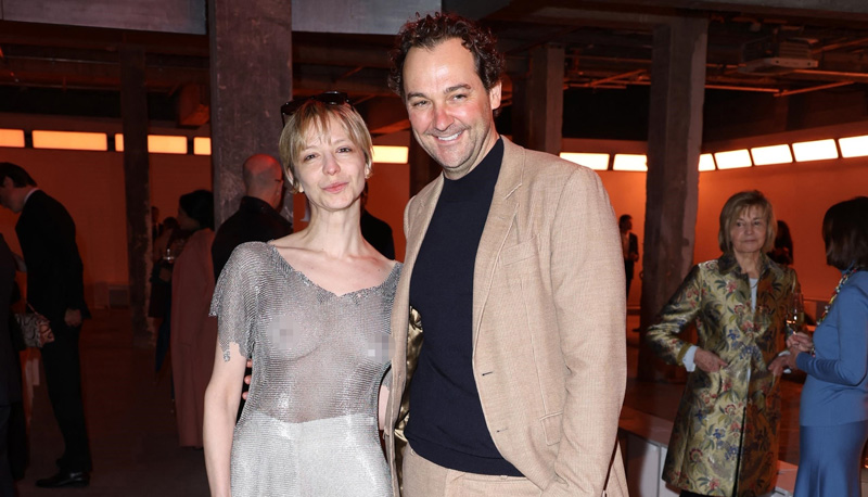 Succession’s Annabelle Dexter-Jones Wears Sheer Top at Gabriela Hearst Fashion Show with New Fiance Daniel Humm