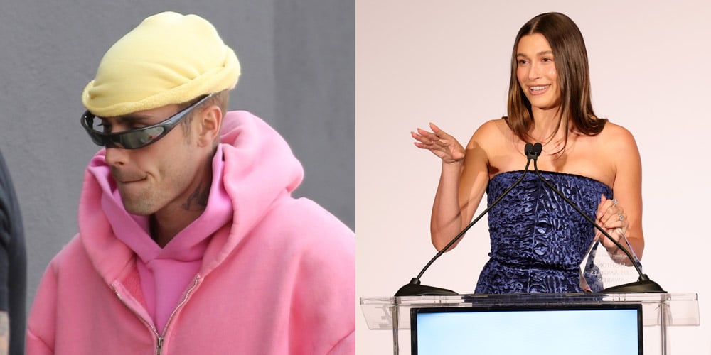 Hailey Bieber Gives Shout Out to Husband Justin Bieber at Daily Front Row’s Fashion LA Awards While Accepting Award