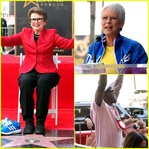 Billie Jean King diventa la prima donna onorata nella nuova categoria di intrattenimento sportivo di Hollywood Walk of Fame!