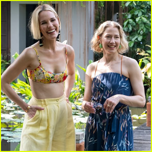 Carrie Coon Reacts to That Viral ‘White Lotus’ Running Moment & Why the