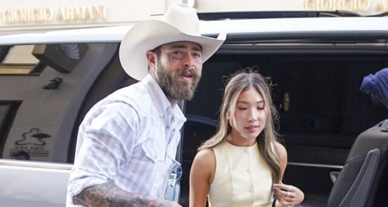 Post Malone & Girlfriend Christy Lee Spend the Afternoon Shopping in Paris