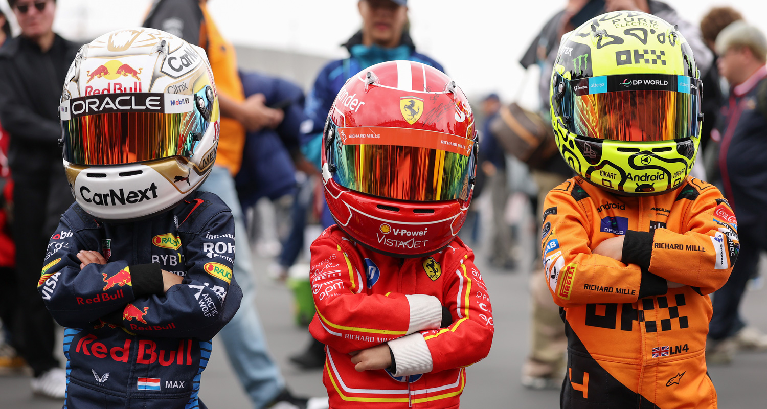 Mini Formula 1 Drivers Steal the Show at Japanese Grand Prix, 1 Meets Their Real Driver!