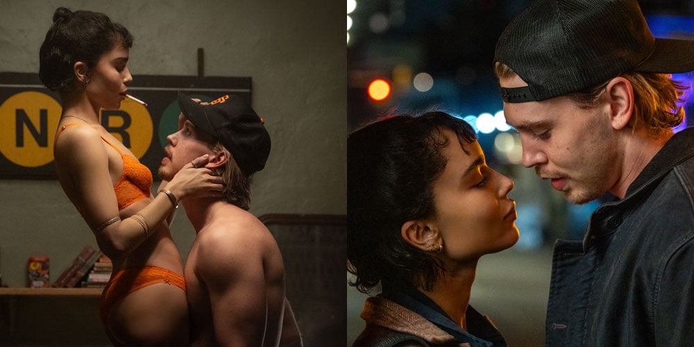 Austin Butler & Zoe Kravitz Share Steamy Moment in ‘Caught Stealing’ Still: See All the First Look Photos!