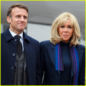 French President Emmanuel Macron Shoved in Face by Wife Brigitte While
