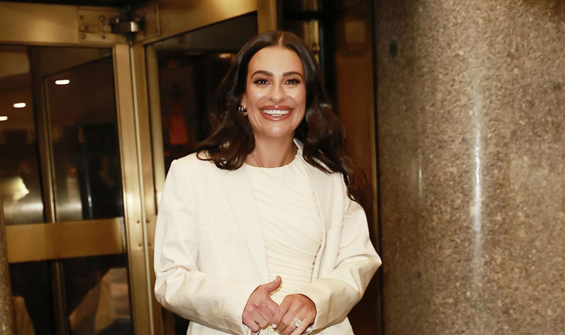 Lea Michele Teases a Big Announcement Coming Soon While Promoting Tour on ‘Kelly Clarkson Show’