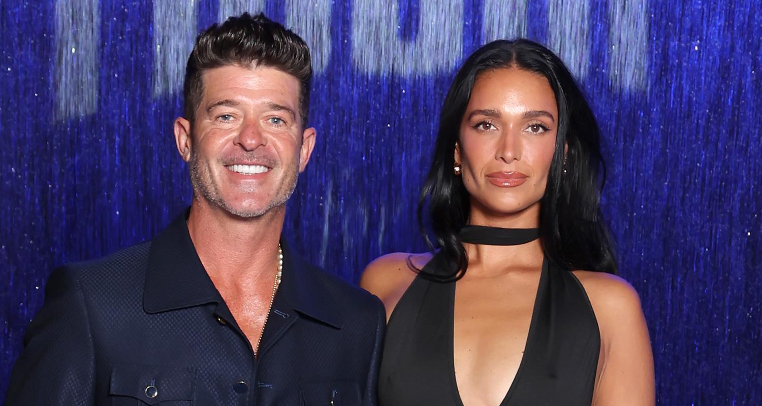 Robin Thicke Proposes to April Love Geary For Second Time During Trip