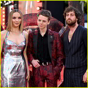 Jodie Comer & Aaron Taylor-Johnson Join Their On-Screen Son Alfie Williams at ’28 Years Later’ London Premiere!