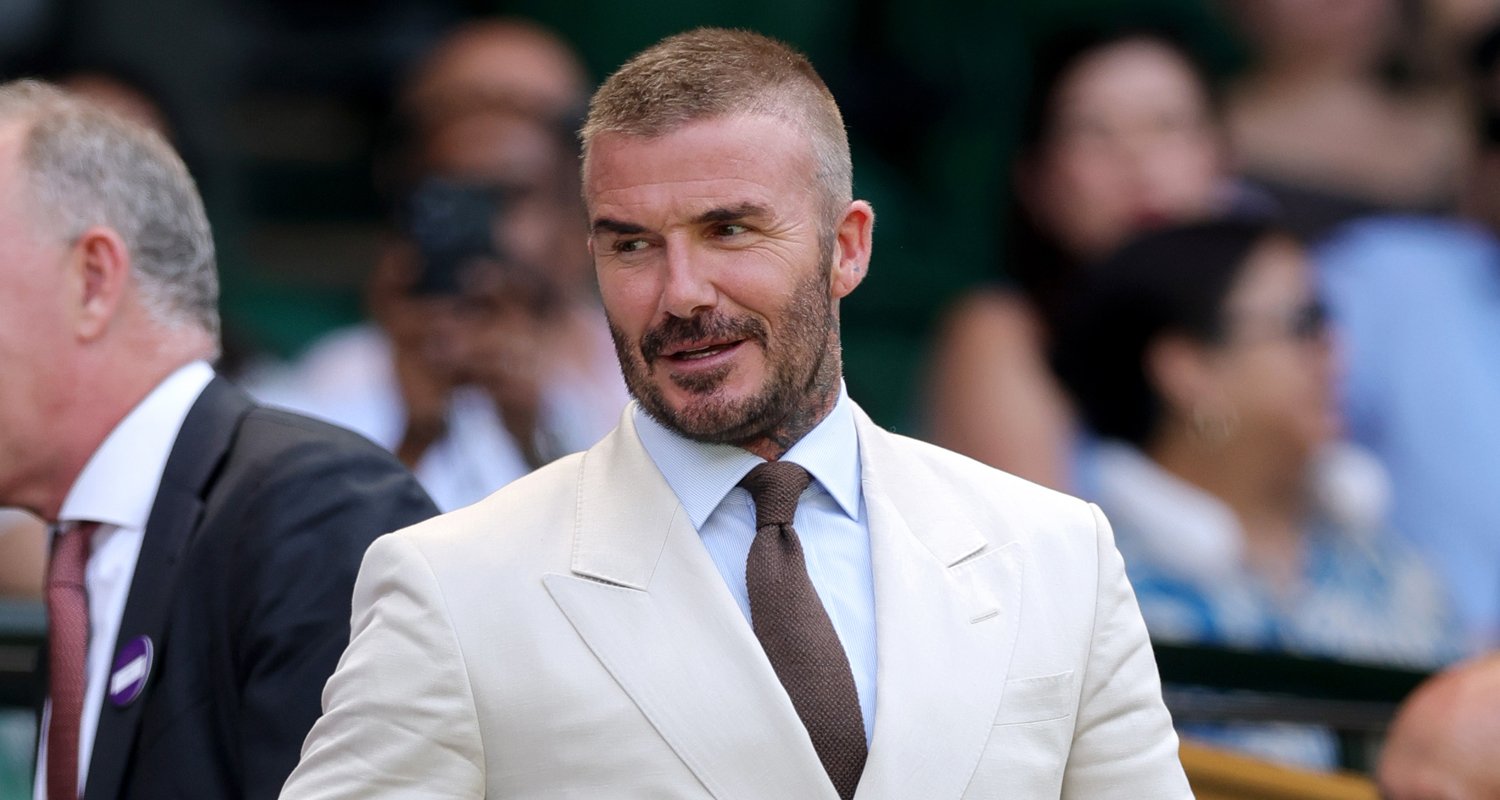 David Beckham Wears Hand Bandage at Wimbledon 2025 Following Recent Hospitalization
