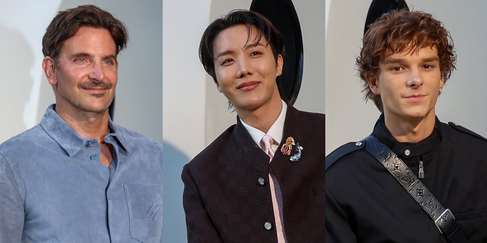 Bradley Cooper, J-Hope, Mason Thames & More Attend Louis Vuitton Fashion Show In Paris