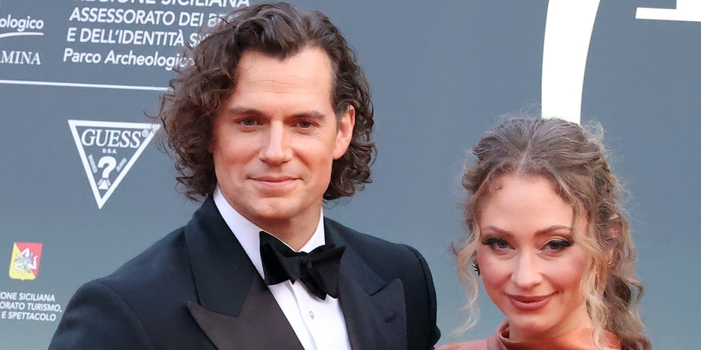 Henry Cavill & Natalie Viscuso Make Rare Red Carpet Appearance at Taormina Film Festival