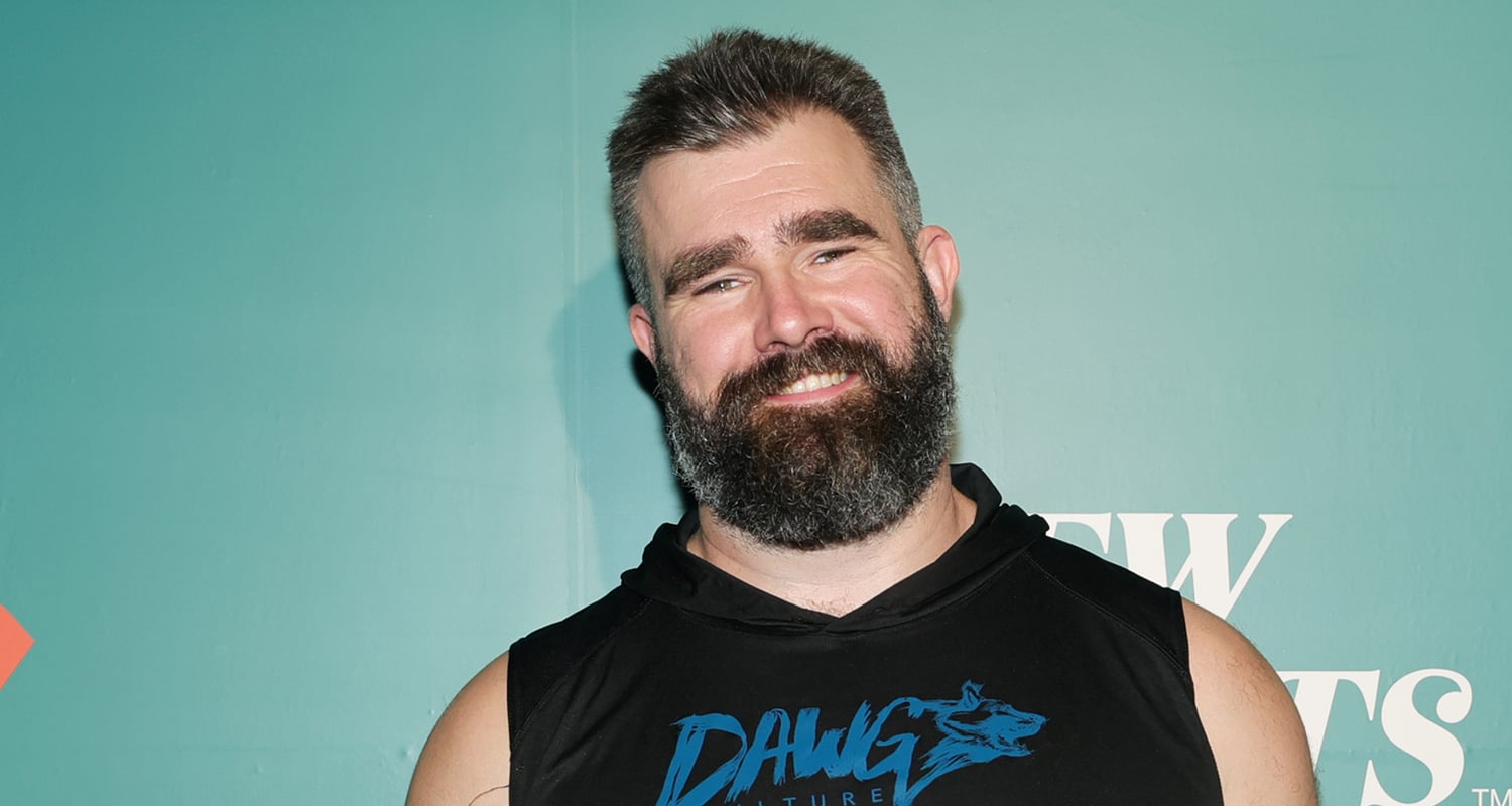 Jason Kelce Strips Down to Tiny Speedo for Eagles Autism Foundation Charity Event!