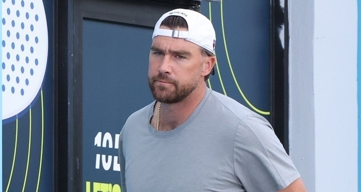 Travis Kelce Hits the Gym in Miami After Attending Cousin’s Wedding with Taylor Swift
