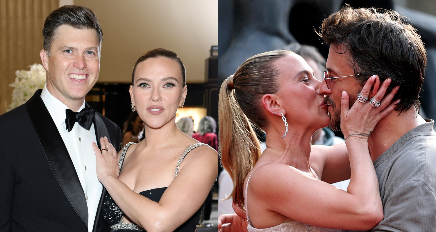 Colin Jost Hilariously Reacts to Wife Scarlett Johansson’s Viral Kisses with Jonathan Bailey!