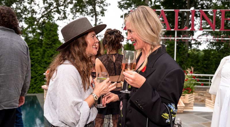 Cameron Diaz’s Longtime Bestie Drew Barrymore Supports Her at Avaline x Stella McCartney Event in the Hamptons