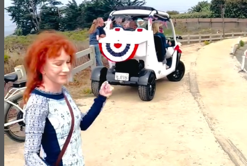 Kathy Griffin Gets Patriotic on July 4th, Shares Video Dancing at Malibu Parade