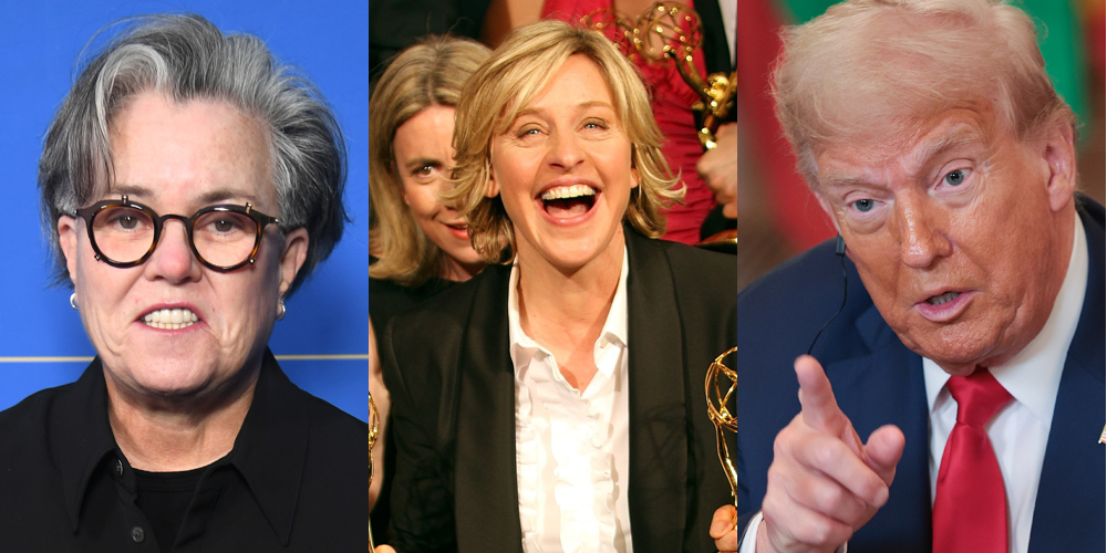 Ellen DeGeneres Supports Rosie O’Donnell After Donald Trump Said He Might Revoke Her Citizenship