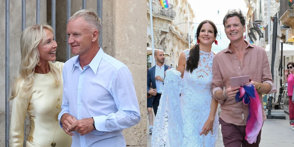 Sting & Wife Trudie Styler Spotted Celebrating with Daughter Fuschia Kate Sumner During Her Wedding Weekend!