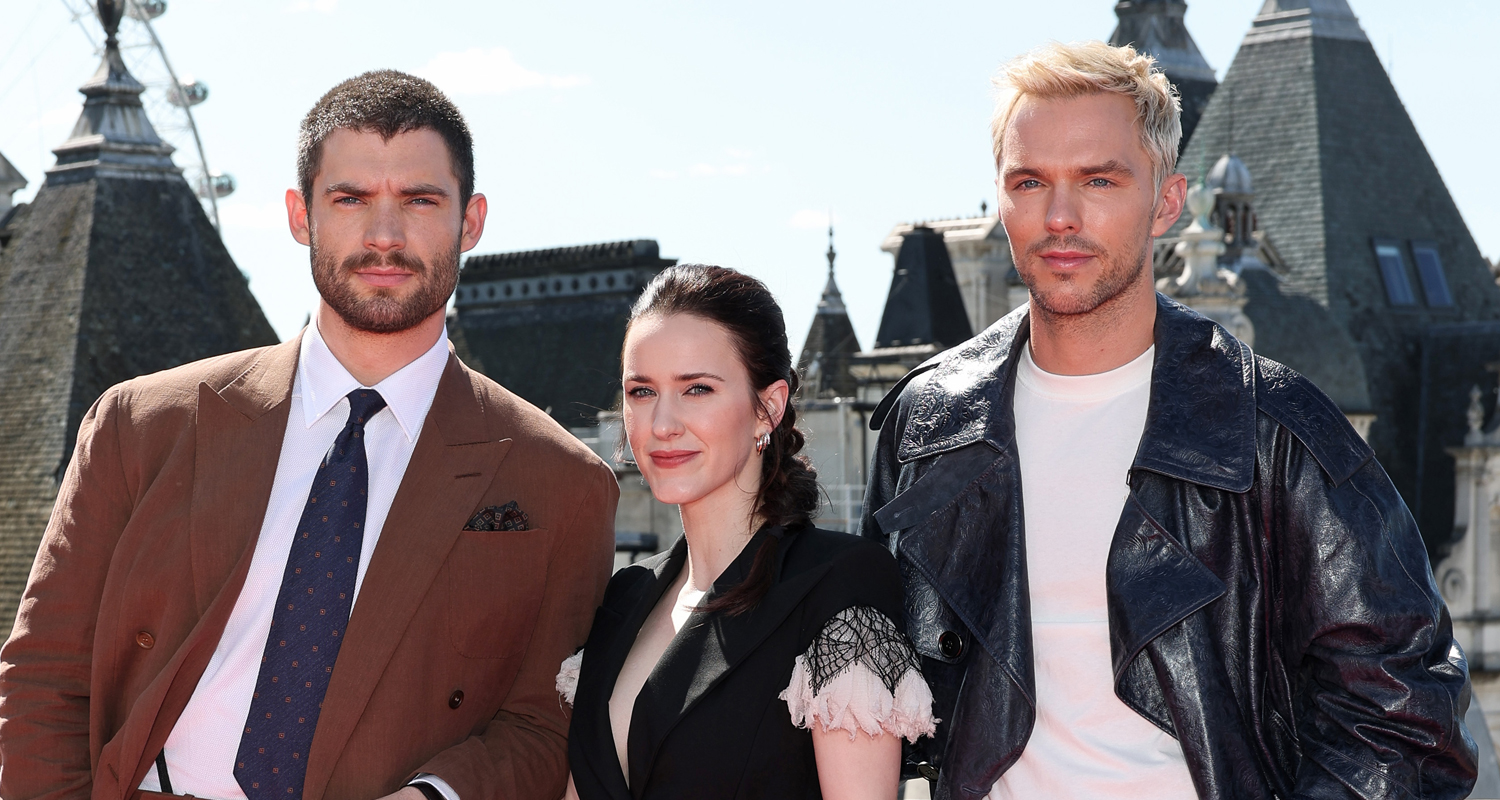 David Corenswet, Rachel Brosnahan, & Nicholas Hoult Attend ‘Superman’ Photocall in London