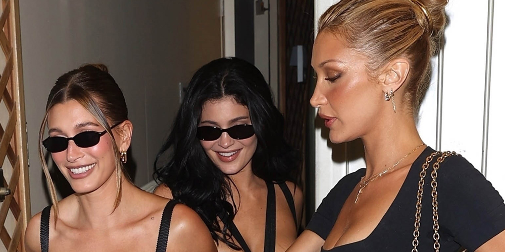 Kylie Jenner, Hailey Bieber, & Bella Hadid Grab Dinner Together in Los Angeles | Bella Hadid, Hailey Bieber, Kylie Jenner | Just Jared: Celebrity News and Gossip