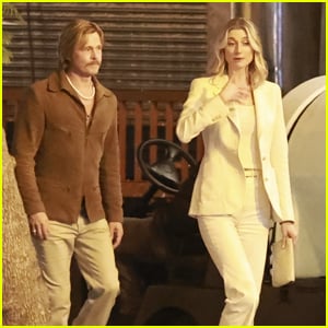 Elizabeth Debicki Seen On Set of 'The Adventures of Cliff Booth' with Brad Pitt for First Time!