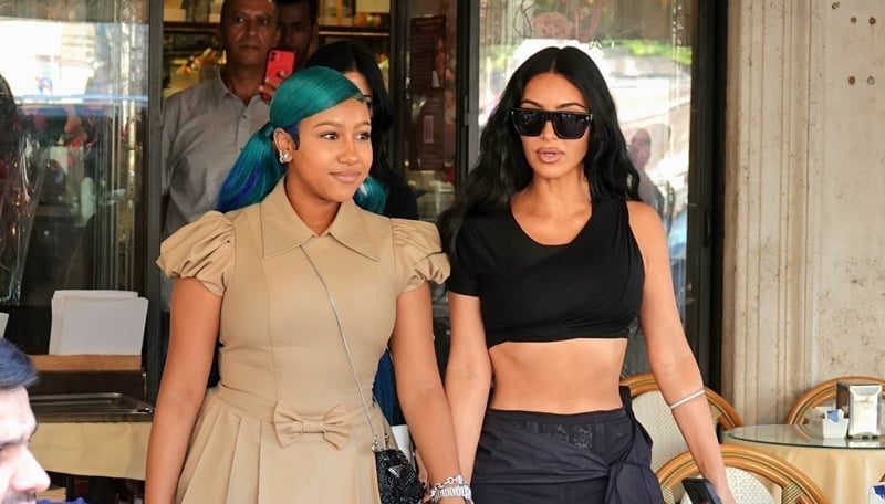 Kim Kardashian Goes Sightseeing in Rome with Daughter North West & Her Glam Team | Celebrity Babies, Kim Kardashian, North West | Just Jared: Celebrity News and Gossip