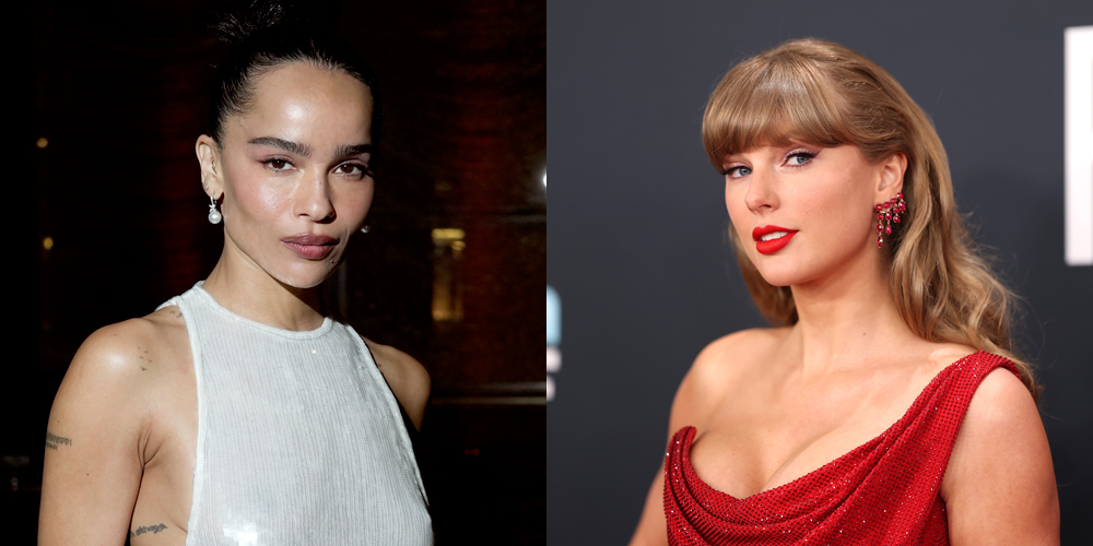 Zoë Kravitz Heard Taylor Swift’s ‘The Life of a Showgirl’ Album!