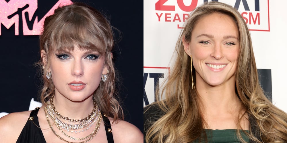 Kylie Kelce Is Reacting to Taylor Swift Dethroning Her ‘New Heights’ Record in Less Than 24 Hours | Kylie Kelce, Taylor Swift | Just Jared: Celebrity News and Gossip