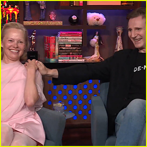 Pamela Anderson e Liam Neeson ottengono l'approvazione di suo figlio Daniel per il romanticismo in erba!