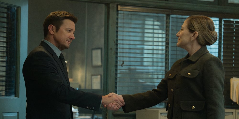 ‘Mayor of Kingstown’ Season 4 Gets First Look Photos & Release Date From Paramount+ | Derek Webster, Edie Falco, Hamish Allan-Headley, Hugh Dillon, Jeremy Renner, Laura Benanti, Lennie James, mayor of kingstown, Nishi Munshi, Paramount Plus, Taylor Handley, Tobi Bamtefa | Just Jared: Celebrity News and Gossip