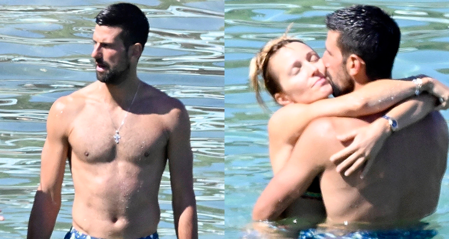 Novak Djokovic & Wife Jelena Pack on the PDA During Beach Day in Mykonos! |  Bikini, Jelena Djokovic, Novak Djokovic, Shirtless | Just Jared: Celebrity  Gossip and Breaking Entertainment News