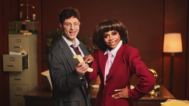 Matt Rife Teams Up with Drag Queen Heidi N Closet to Mock Price Increases from Tariffs in New E.l.f. Cosmetics Ad