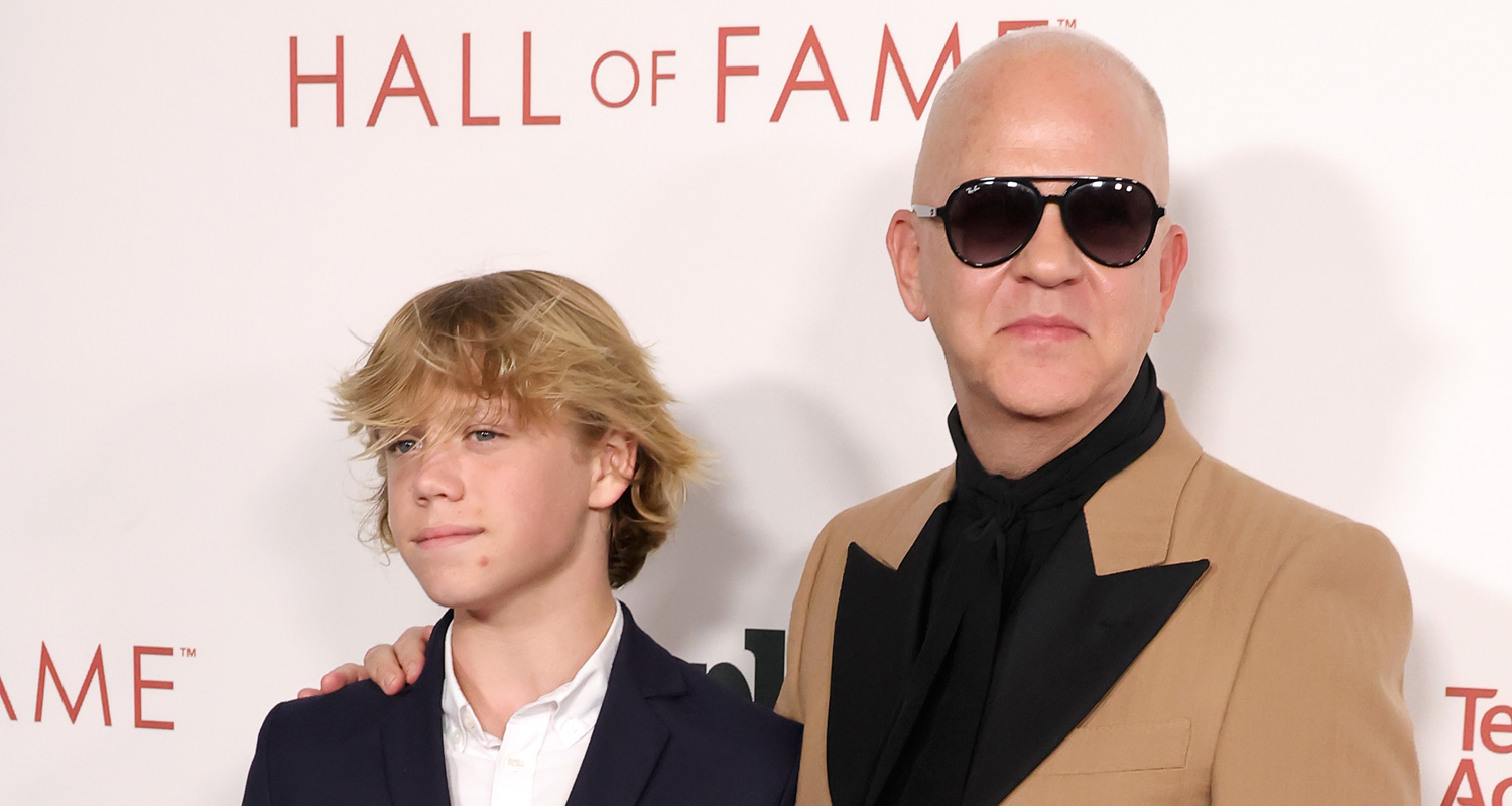 Ryan Murphy Makes Rare Red Carpet Appearance With Son Logan at TV Academy Hall of Fame Ceremony | Leslie Grossman, Logan Miller Murphy, Ryan Murphy, Sarah Paulson | Just Jared: Celebrity News and Gossip