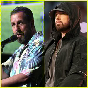 Adam Sandler Reveals How He Made the Eminem Cameo Happen in 'Happy Gilmore 2'
