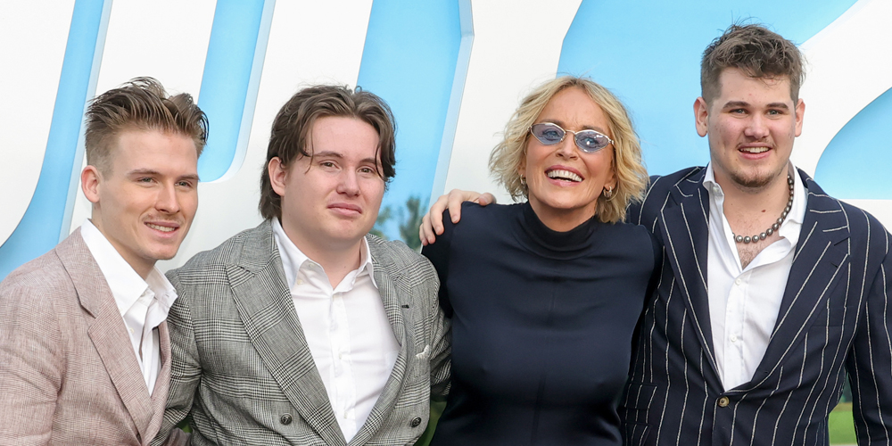 Sharon Stone Brings All 3 Sons to ‘Nobody 2′ Premiere! | Bill Burr, Bob Odenkirk, Christopher Lloyd, Colin Hanks, Connie Nielsen, Daniel Bernhardt, Gage Munroe, jeff garlin, John Ortiz, Laird Stone, Naomi Odenkirk, Nia Renee Hill, Quinn Stone, Rhea Seehorn, roan bronstein, RZA, Sharon Stone, Xochitl Gomez | Just Jared: Celebrity News and Gossip