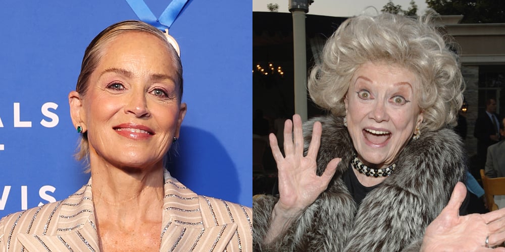 Sharon Stone Reveals She’s ‘Desperate’ to Play Phyllis Diller in Biopic About Late Comedy Legend | Phyllis Diller, Sharon Stone | Just Jared: Celebrity News and Gossip