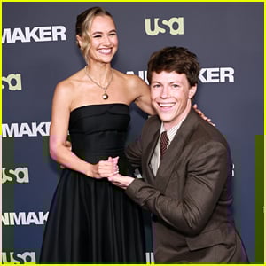 'The Rainmaker' Star Milo Callaghan Bends Down to Madison Iseman's Height at Their Red Carpet Premiere!