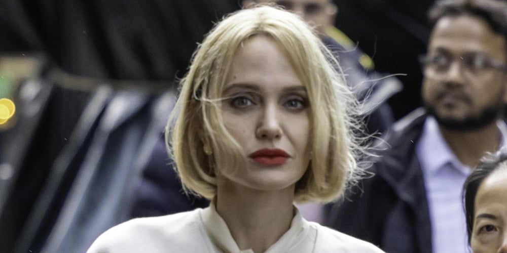 Angelina Jolie Debuts Dramatic Blonde Look While Filming ‘Anxious People’ in London – See the Set Pics! | Angelina Jolie, Anxious People | Just Jared: Celebrity News and Gossip