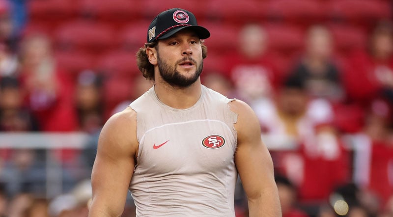 Who Is Nick Bosa Dating? All About the 49ers Player’s Rumored Girlfriend & His Relationship History | Jenna Berman, Katie Williams, Lauren Maenner, Nick Bosa | Just Jared: Celebrity News and Gossip
