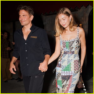 Gigi Hadid & Bradley Cooper Hold Hands as They Celebrate Her New Vogue Cover in NYC!
