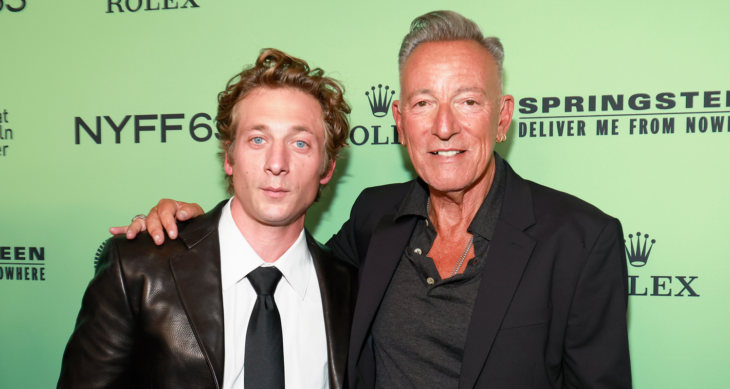 Jeremy Allen White & Bruce Springstreen Premiere ‘Deliver Me From