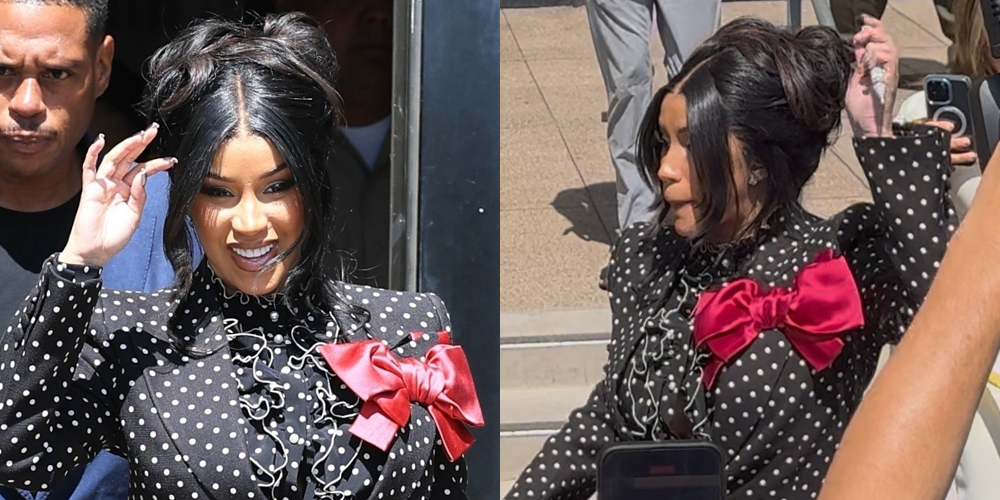 Cardi B Throws Pen at Reporter Outside of Court House When Asked About Stefon Diggs & Offset Love Triangle | Cardi B, Offset, stefon diggs | Just Jared: Celebrity News and Gossip