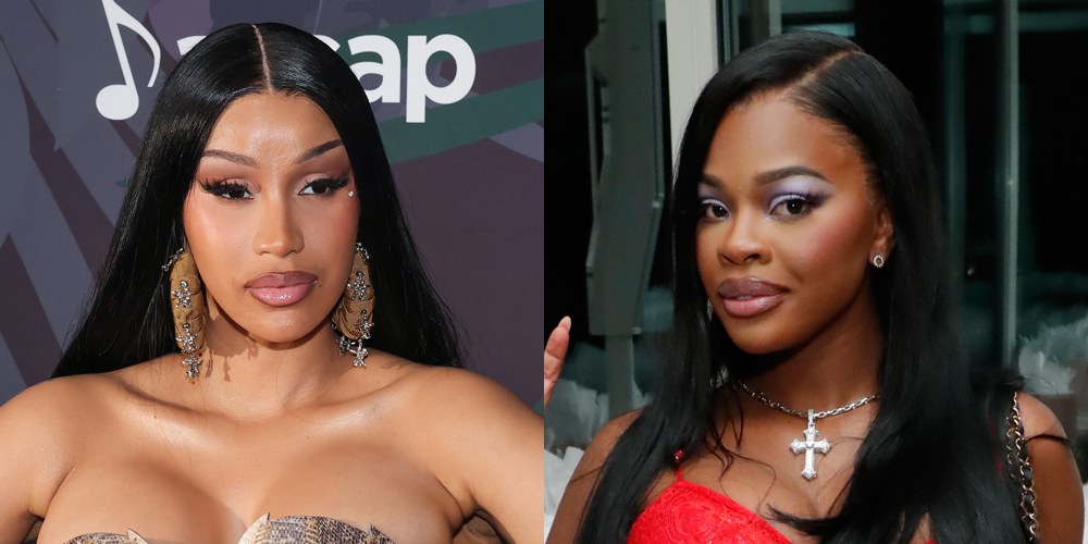 Cardi B & JT Are Feuding Over Claims That Stefon Diggs Is Gay | Cardi B, JT, stefon diggs | Just Jared: Celebrity News and Gossip