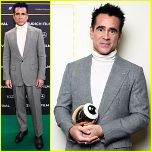 Colin Farrell Receives Golden Icon Award at Zurich Film Festival 2025