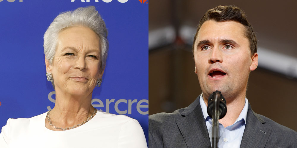 Jamie Lee Curtis Gets Emotional Discussing Charlie Kirk’s Death, Despite Saying ‘His Ideas Were Abhorrent’ | Charlie Kirk, Jamie Lee Curtis | Just Jared: Celebrity News and Gossip