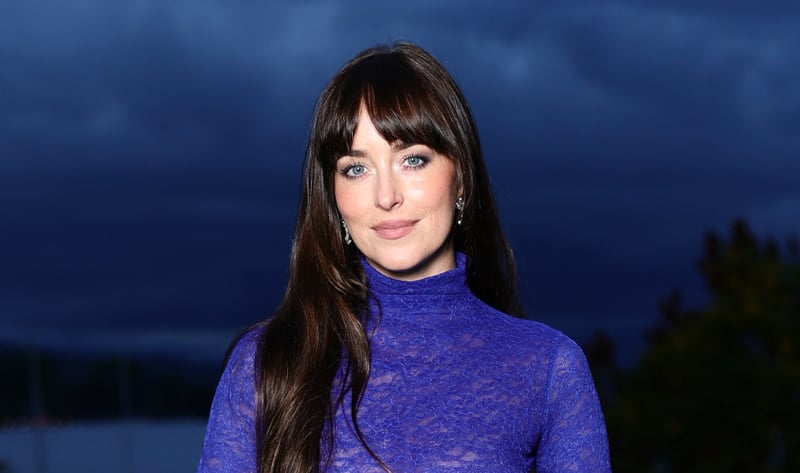 Dakota Johnson Continues Her Sheer Dress Trend with Gorgeous Gucci Gown ...