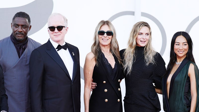 Idris Elba & Rebecca Ferguson Debut New Kathryn Bigelow-Directed Movie ‘A House of Dynamite’ at Venice to Rave Reviews! | 2025 Venice Film Festival, A House of Dynamite, Anthony Ramos, Gabriel Basso, Greta Lee, Idris Elba, Jared Harris, Kathryn Bigelow, Rebecca Ferguson, Sabrina Elba, Tracy Letts | Just Jared: Celebrity News and Gossip