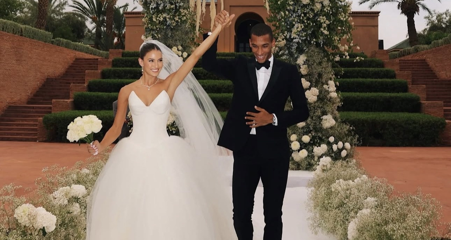 Tennis Star Félix Auger-Aliassime Marries Nina Ghaibi In Moroccan Wedding, Photos & Details Revealed! | Felix Auger-Aliassime, Nina Aliassime, Nina Ghaibi | Just Jared: Celebrity News and Gossip