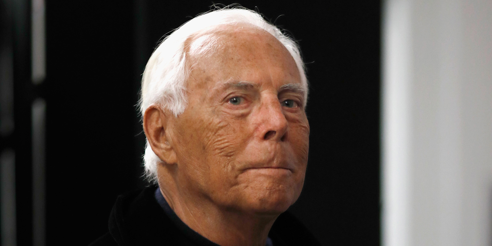 Giorgio Armani Dead at 91: Iconic Fashion Designer ‘Passed Away Peacefully’ | Giorgio Armani, RIP | Just Jared: Celebrity News and Gossip